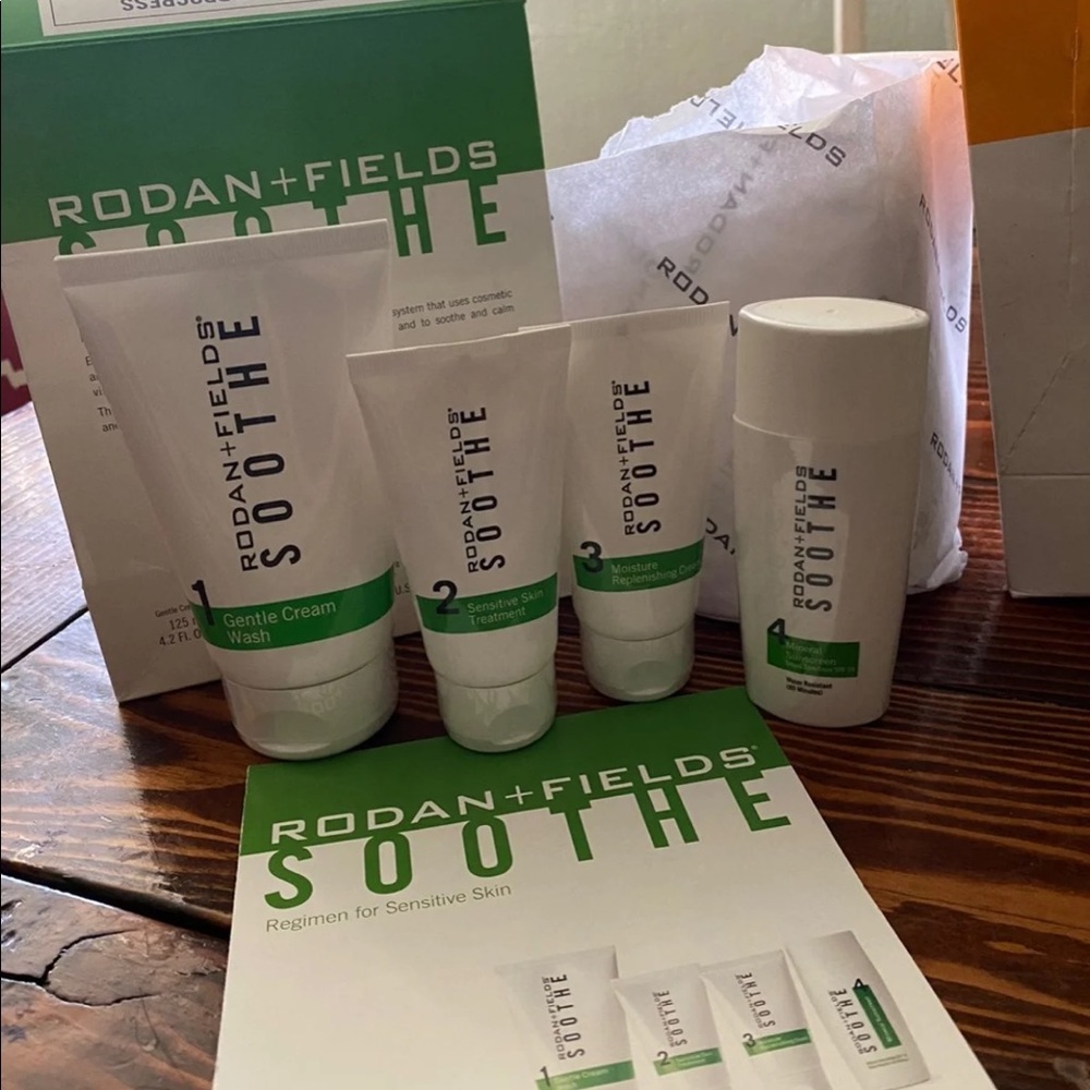 Sealed Rodan and Fields Soothe Regimen